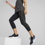 4t PUMA 522422-51 HIGHWAIST 3/4 TIGHT black AOP 